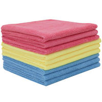 REINIGUNGSTÜCHER, 9er-Set, 32x32 cm, 80% Polyester, 20% Polyamid, farblich sortiert - Multicolor, Textil (32/32cm) - Zollner