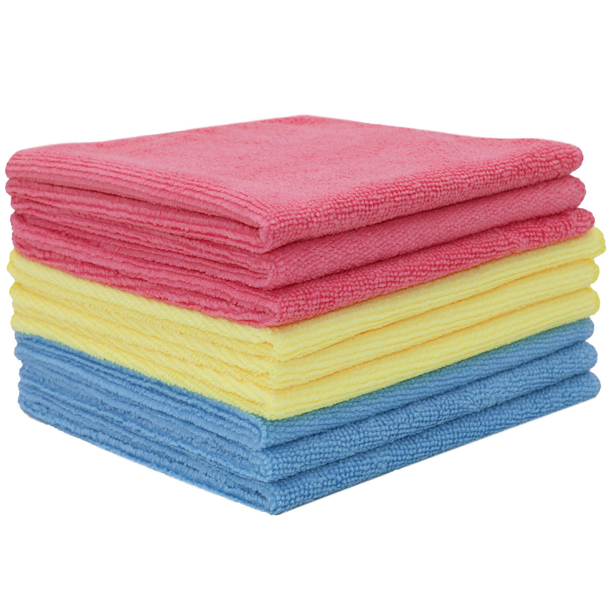 REINIGUNGSTÜCHER, 9er-Set, 32x32 cm, 80% Polyester, 20% Polyamid, farblich sortiert - Multicolor, Textil (32/32cm) - Zollner