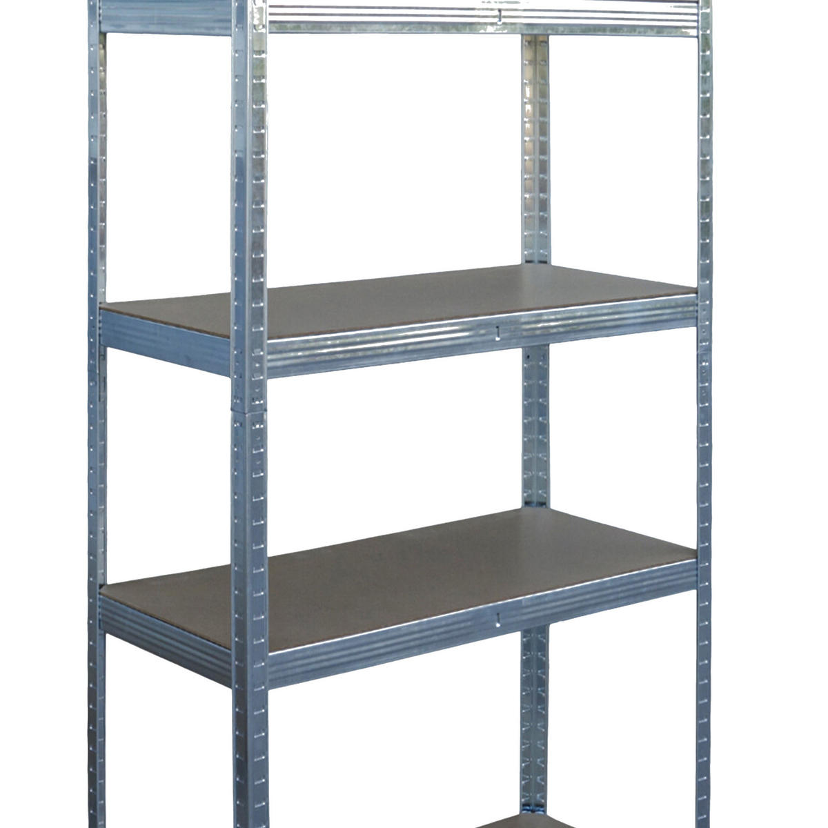 SCHWERLASTREGAL - Multicolor, Holzwerkstoff/Kunststoff (75/150/30cm) - Relaxdays