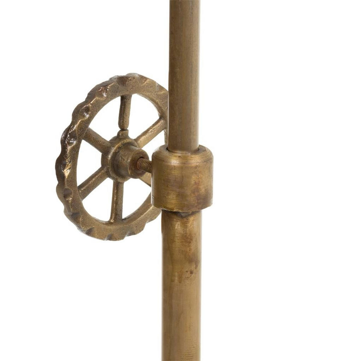 STEHLAMPE aus Metall, 59x161cm - Goldfarben, Metall (161/59/59cm) - Wanderlust