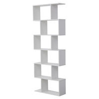 BÜCHERREGAL Virginia Weiß - Weiß, Holzwerkstoff (23.5/190.5/70cm) - Happy Garden
