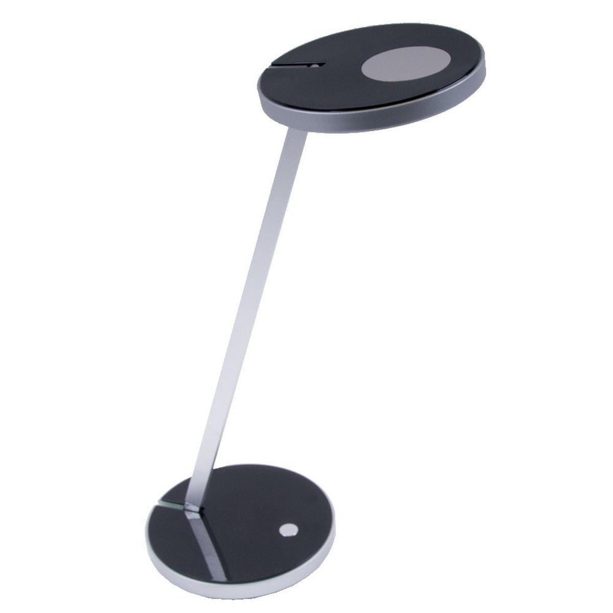 LED TISCHLEUCHTE Schwarz mit beweglichem Lampenschirm - Schwarz, Metall (31/13.4/43cm) - Brilliant