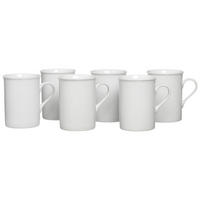 KAFFEEBECHER Bianco weiß 300 ml 6er Set - Weiß, Keramik (0.3L) - Ritzenhoff Breker