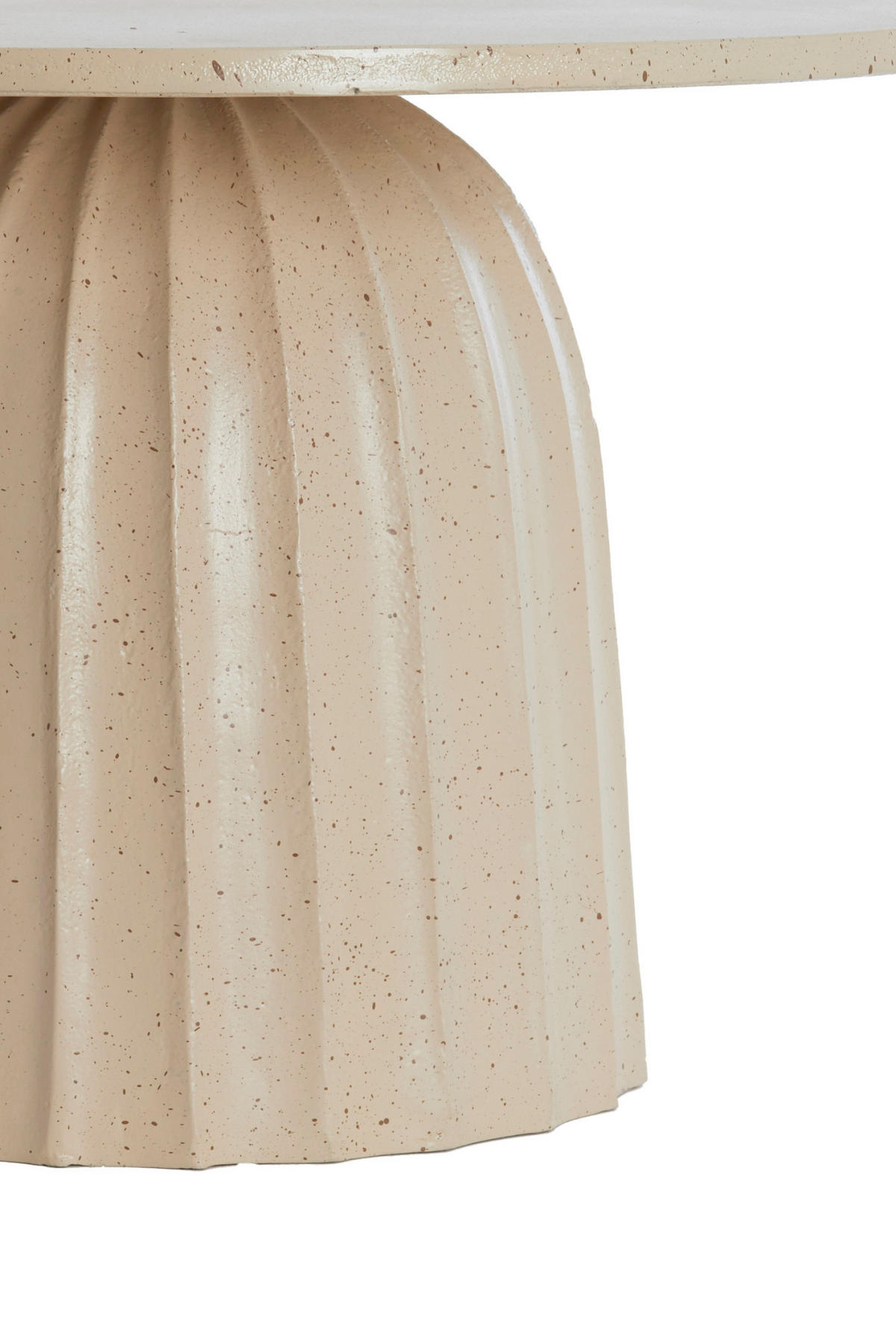 BEISTELLTISCH Veglia Braun Ø60/38 cm - Braun, Metall (60/60/38cm) - Light & Living