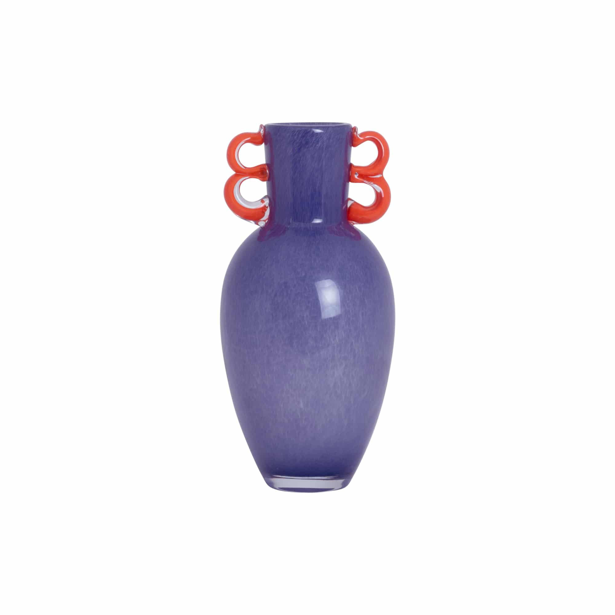 VASE Fiesta Large Lila 14.5/14.5/30 cm - Lila, Glas (14.5/30cm) - Present Time
