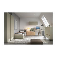 SCHLAFZIMMER Set 5-tlg. – LUCA System – Grau - Grau, Holzwerkstoff (90/195/50cm) - hi-markt