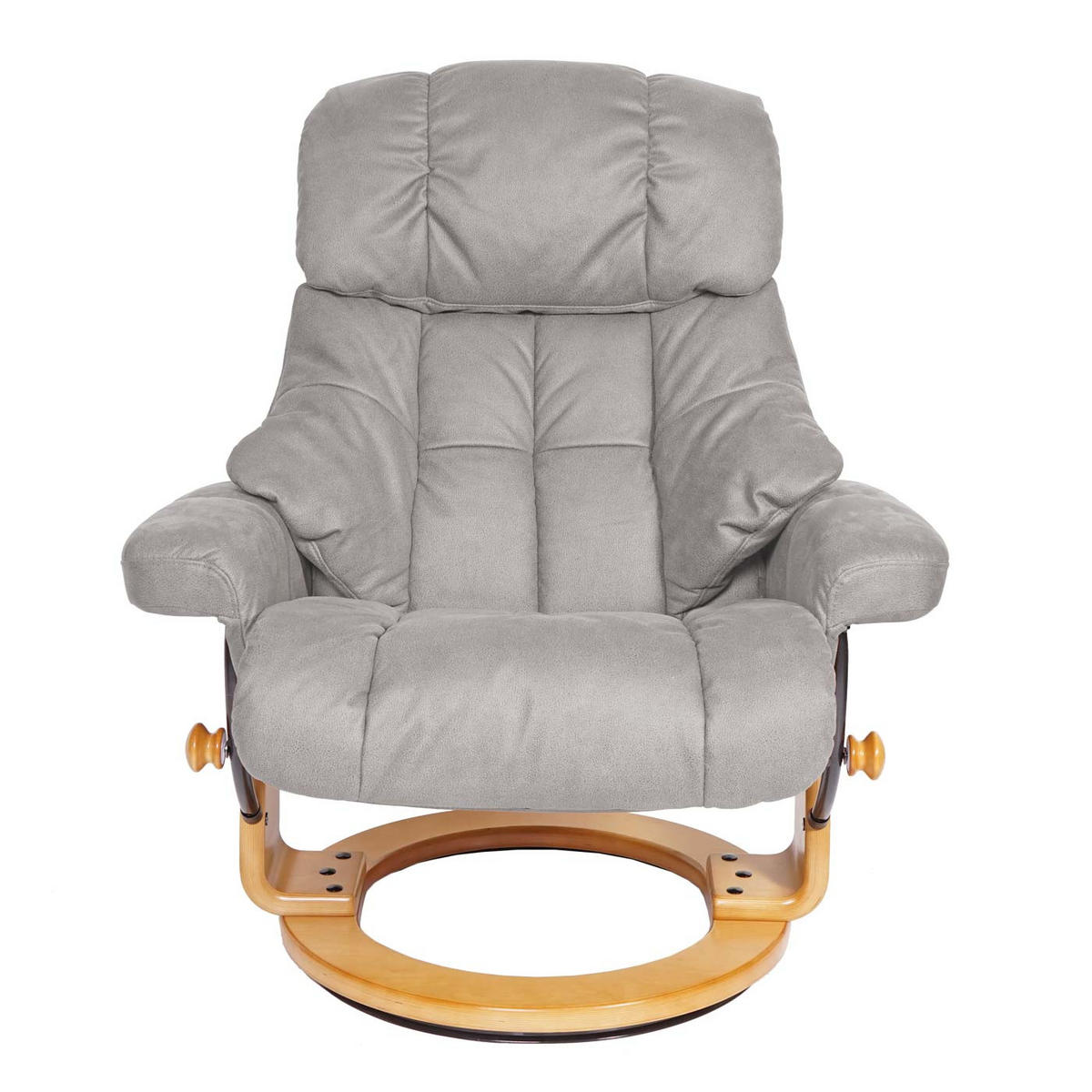 RELAXSESSEL XXL Hellgrau - Hellgrau, Textil (97/112/88cm) - MCA