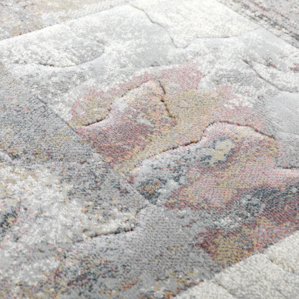 MODERNER TEPPICH 133/195 cm Lauro - Hellgrau, Textil (133/195cm) - Steffensmeier