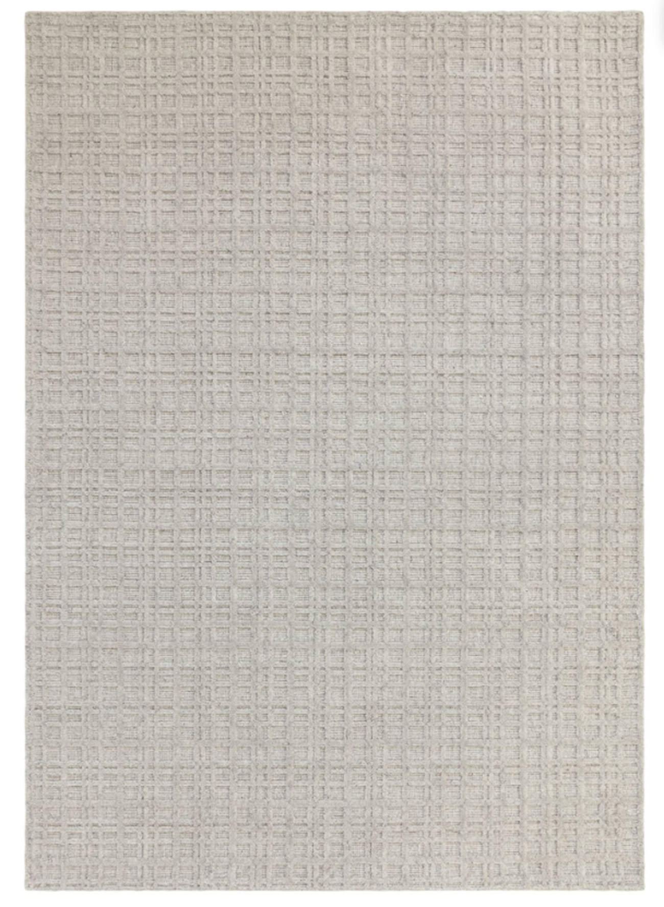 TEPPICH handgewebt Naturfaser HATCHY Grau 160 x 230 cm - Hellgrau, Naturmaterialien (160/230cm) - Novatrend