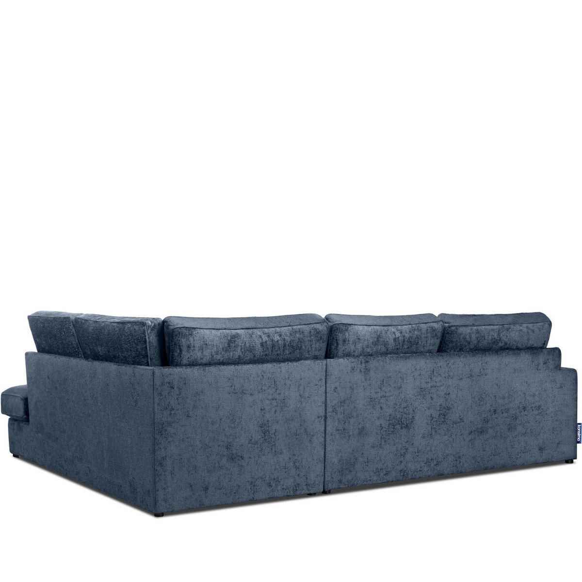 ECKSOFA RECHTS IMPERA Modern 4/5 Sitzer, Dunkelblau - Blau, Textil (314/224cm) - KONSIMO®