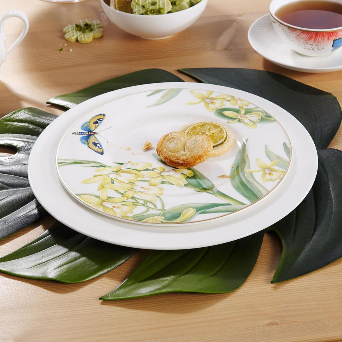 KAFFEESERVICE Amazonia Anmut bunt 18er Set - Multicolor, Keramik (2/2/2cm) - Villeroy & Boch