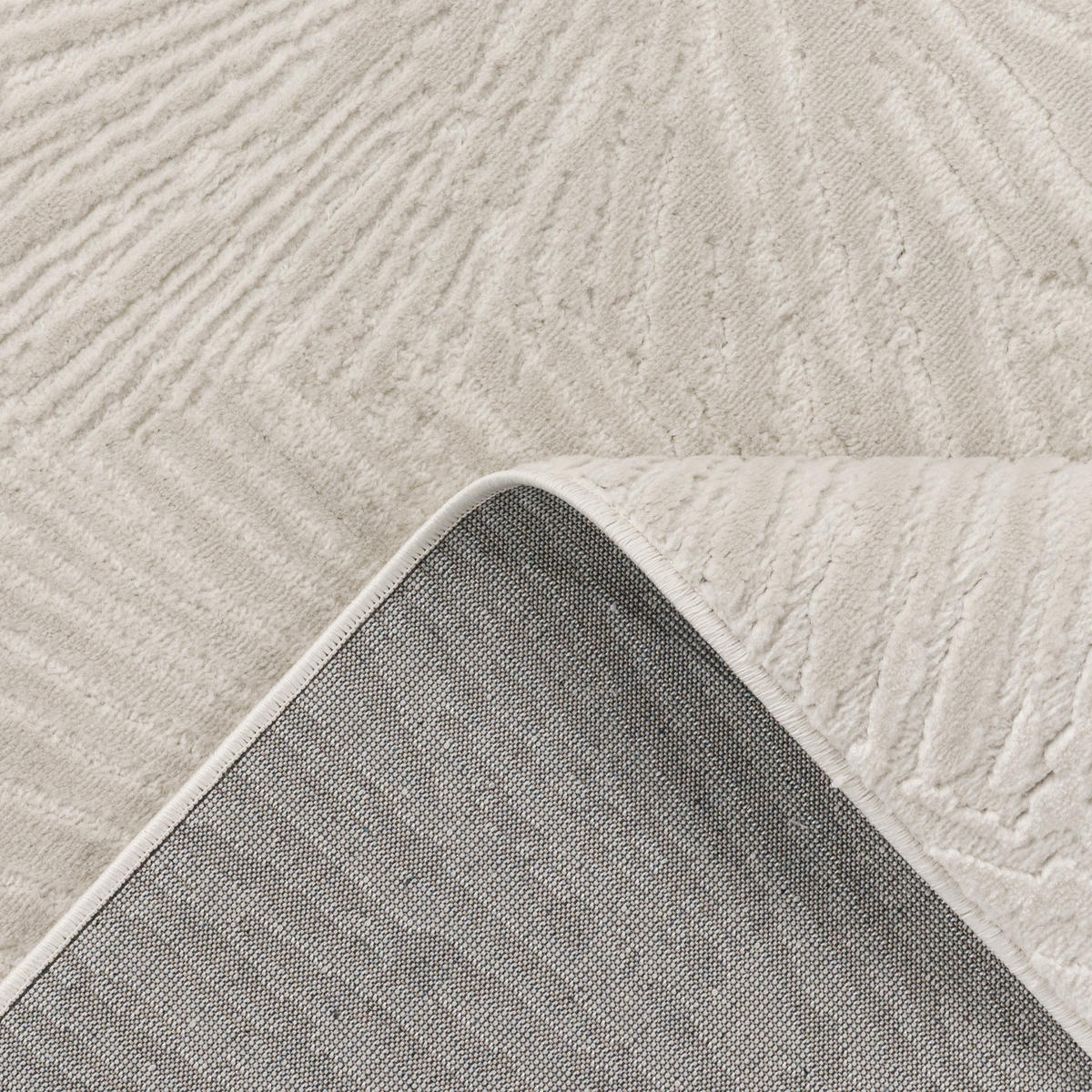 KURZFLORTEPPICH 80/150 cm Tinos 573 - Creme, Textil (80/150cm) - Paco Home