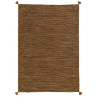 NATUR TEPPICH KELIM PRICO - Dunkelbraun, Textil (170/240cm) - Pergamon