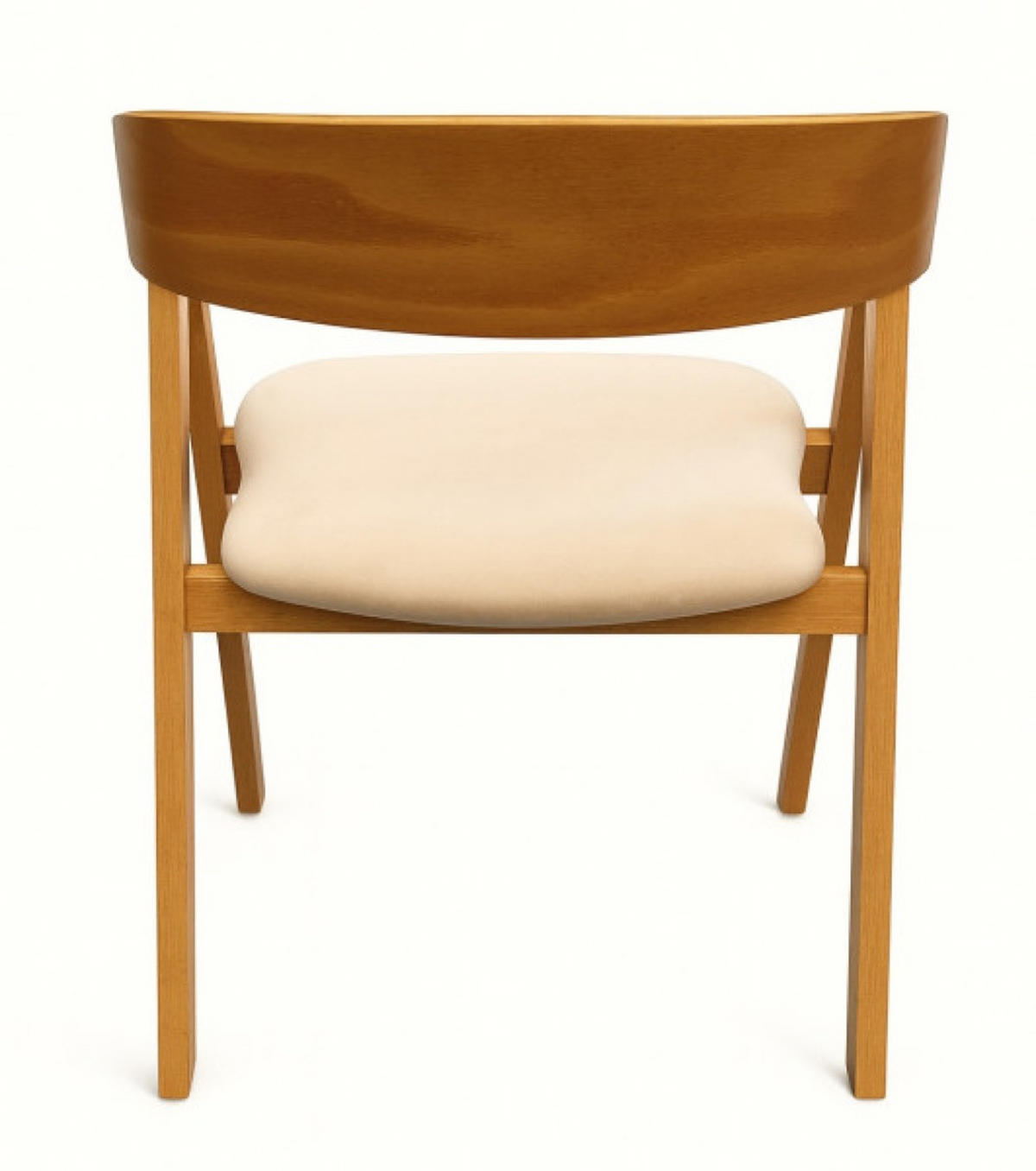 STUHL Weiss Leon - Weiß, Holzwerkstoff (55.5/73/55.5cm) - Sepro Meble