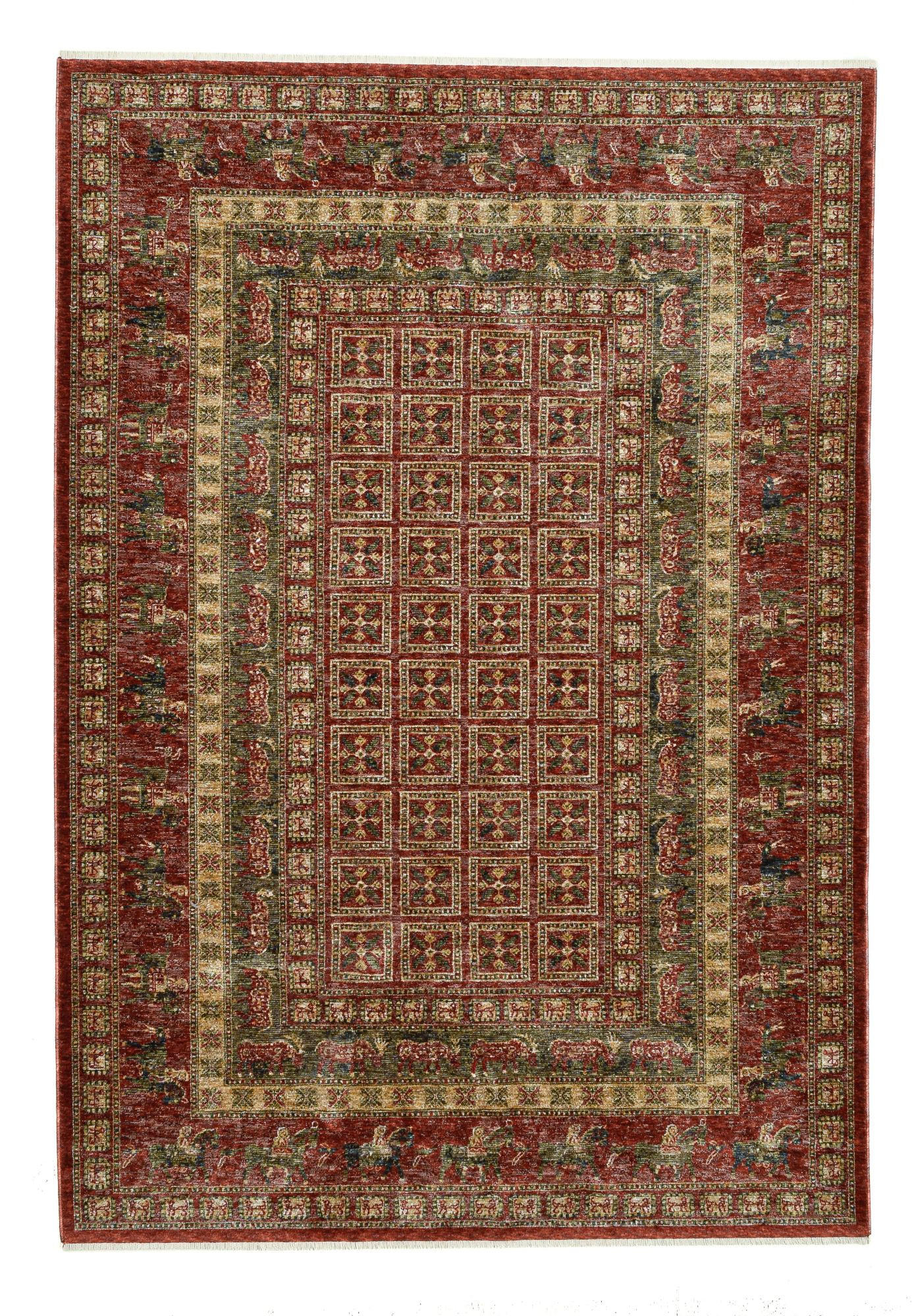 Theko Orientteppich Rot 60x130 cm