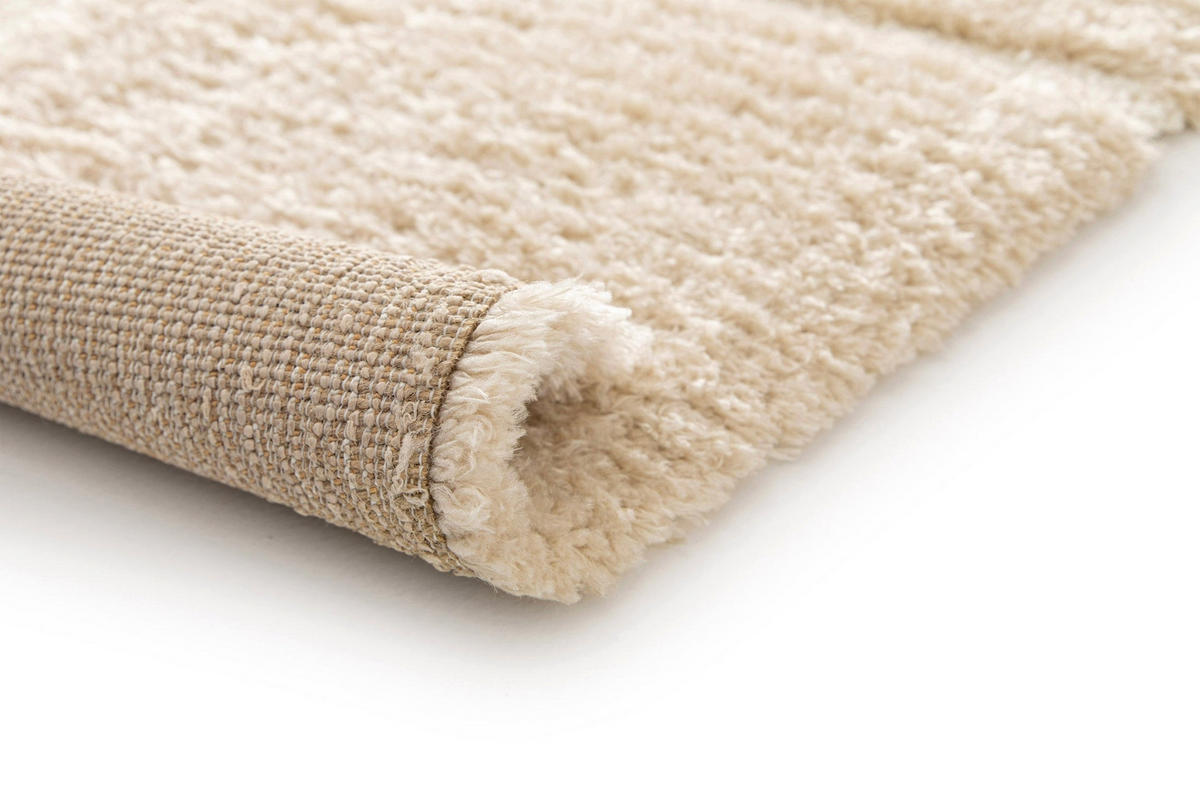 TEPPICH, Weicher, dicker mit Reliefeffekt beige - Beige, Textil (200/290cm) - AFK Living