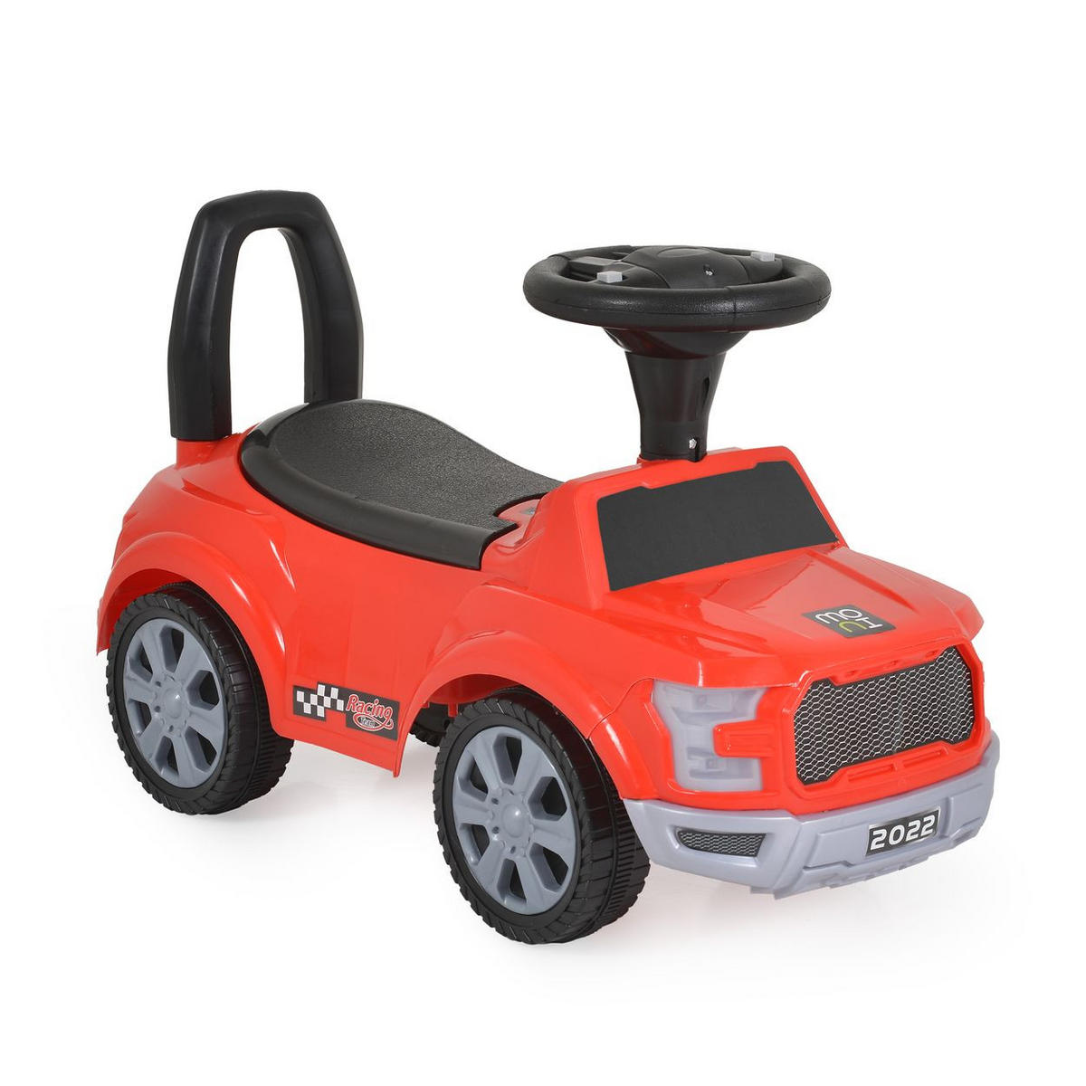 RUTSCHER Orlando Musik rot Lichter Staufach Kunststoffreifen ab 1 Jahr - Rot, Kunststoff (62/26/40cm) - Moni