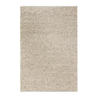 WOLLTEPPICH Patch Weiß/Schwarz 200x300 cm - Weiß, Textil (200/300cm) - benuta Pure