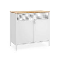 KOMMODE YEREVAN - Weiß, Metall (80/76/40cm) - Hansiro