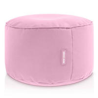 SITZSACK-HOCKER Pouf "Stay" 45x25cm - Rosa, Textil (45/25/45cm) - Green Bean