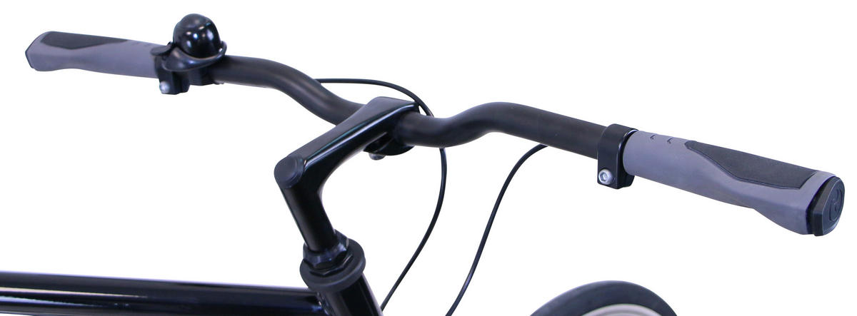 VINTAGE Singlespeed Black 28 Zoll Gr: 60cm (XL) - Schwarz, Metall (60cm) - Hawk Bikes