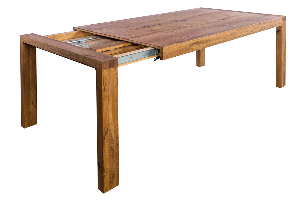 ESSTISCH LIAN Holz - Naturfarben/Braun, Holz (200/100/76cm) - KAWOLA