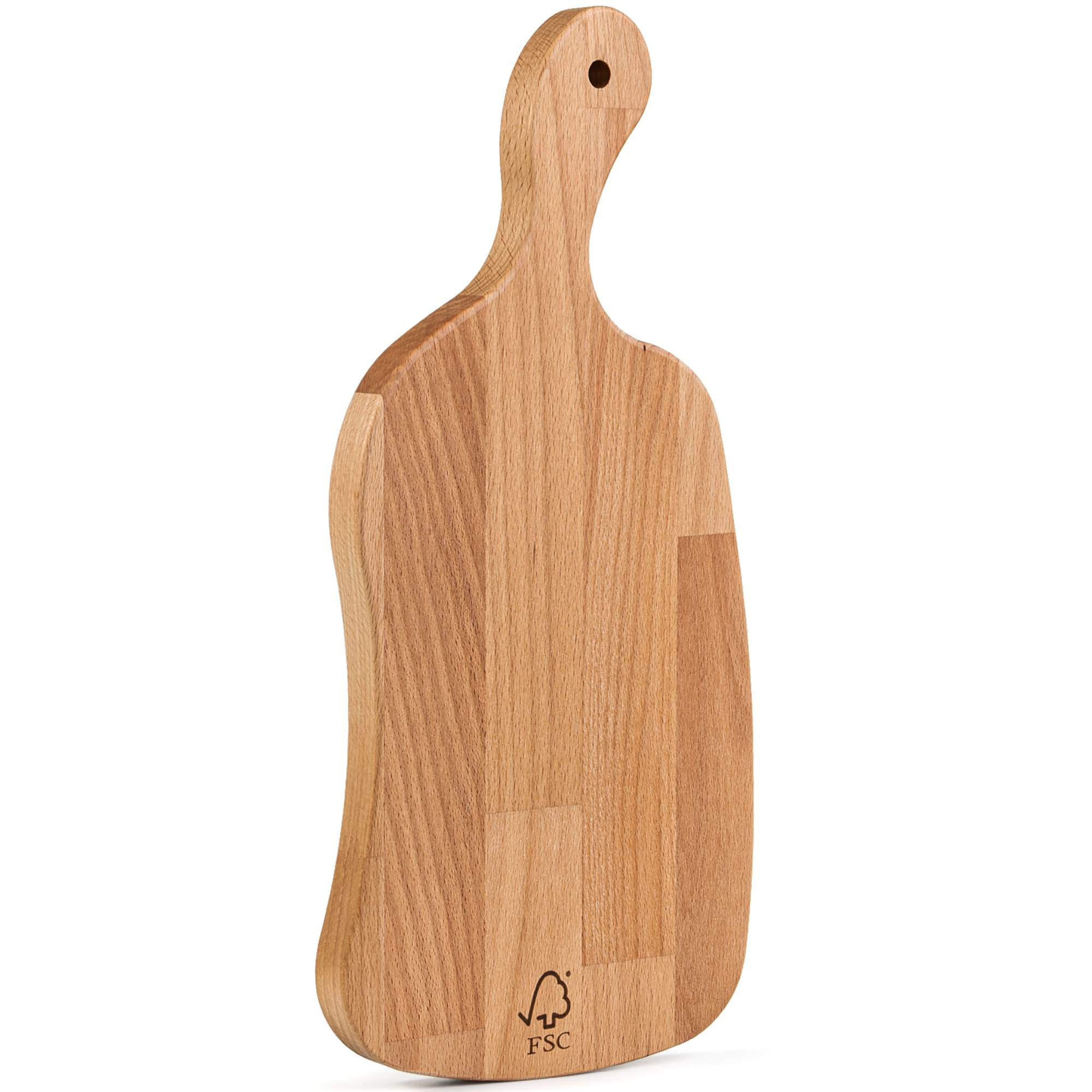 SCHNEIDEBRETT Holz Buche geölt LIVO - Buchefarben, Holz (18/38cm) - KONSIMO®