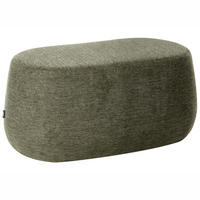 POLSTERBANK Dunkelgrün Ashton - Grün, Textil (100/44/60cm) - Beliani