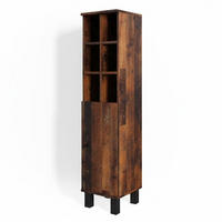 MIDISCHRANK Fynn Eiche rustikal 30 x 130.6 cm große Tür - Wildeiche, Holzwerkstoff (30/130.6/30cm) - Vicco