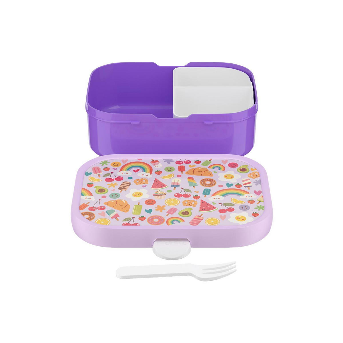 BROTDOSE Campus (2025) Food Fest 750 ml - Violett/Lila, Kunststoff (13.2/6.1/17.8cm) - Mepal