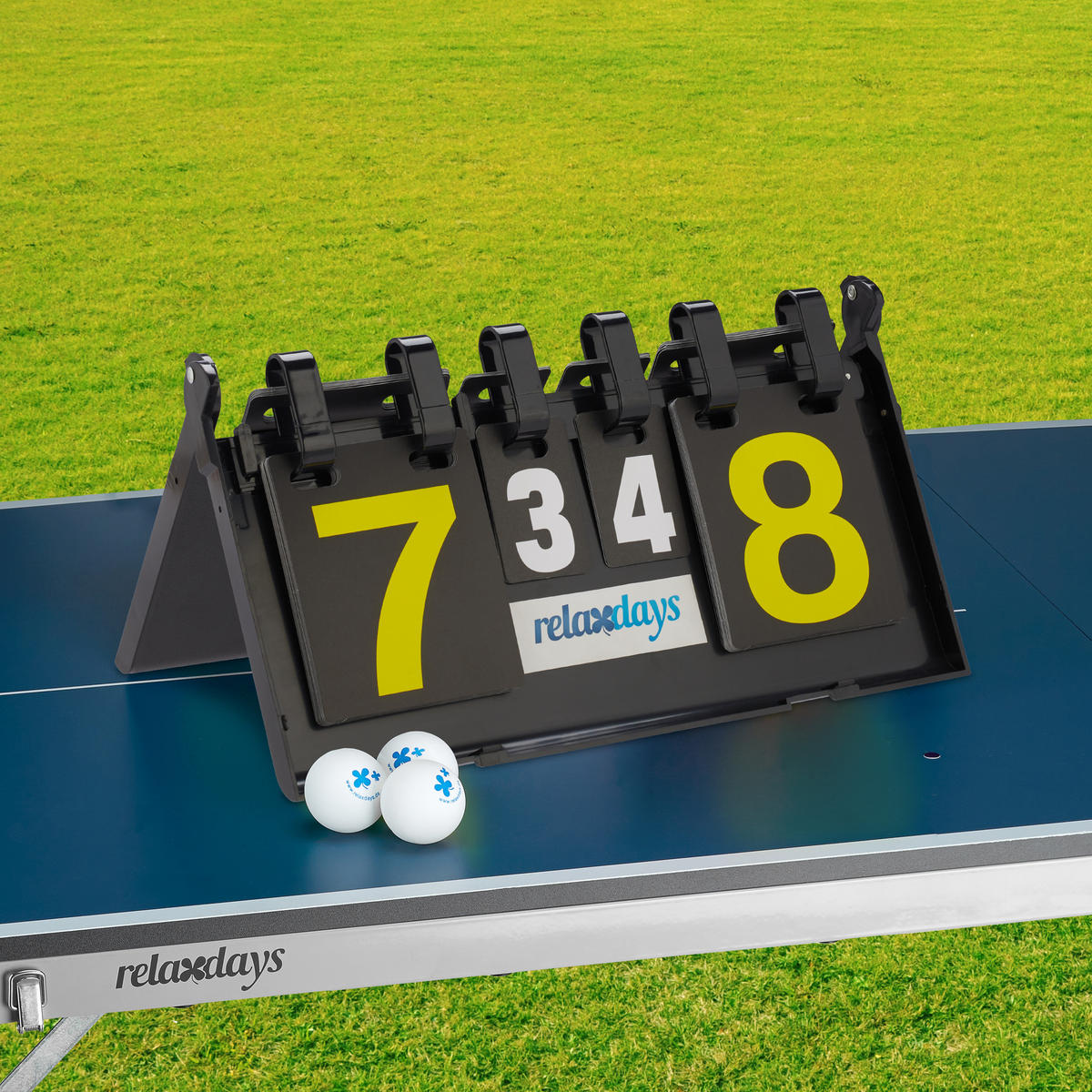 ZÄHLGERÄT - Multicolor, Wellpappe/Kunststoff (38/20cm) - Relaxdays