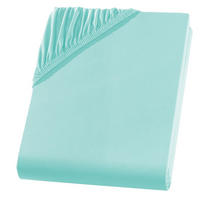 MIKROFASER-SPANNBETTLAKEN 100x200 Aqua - Hellblau, Textil (100/200cm) - Carpe Sonno