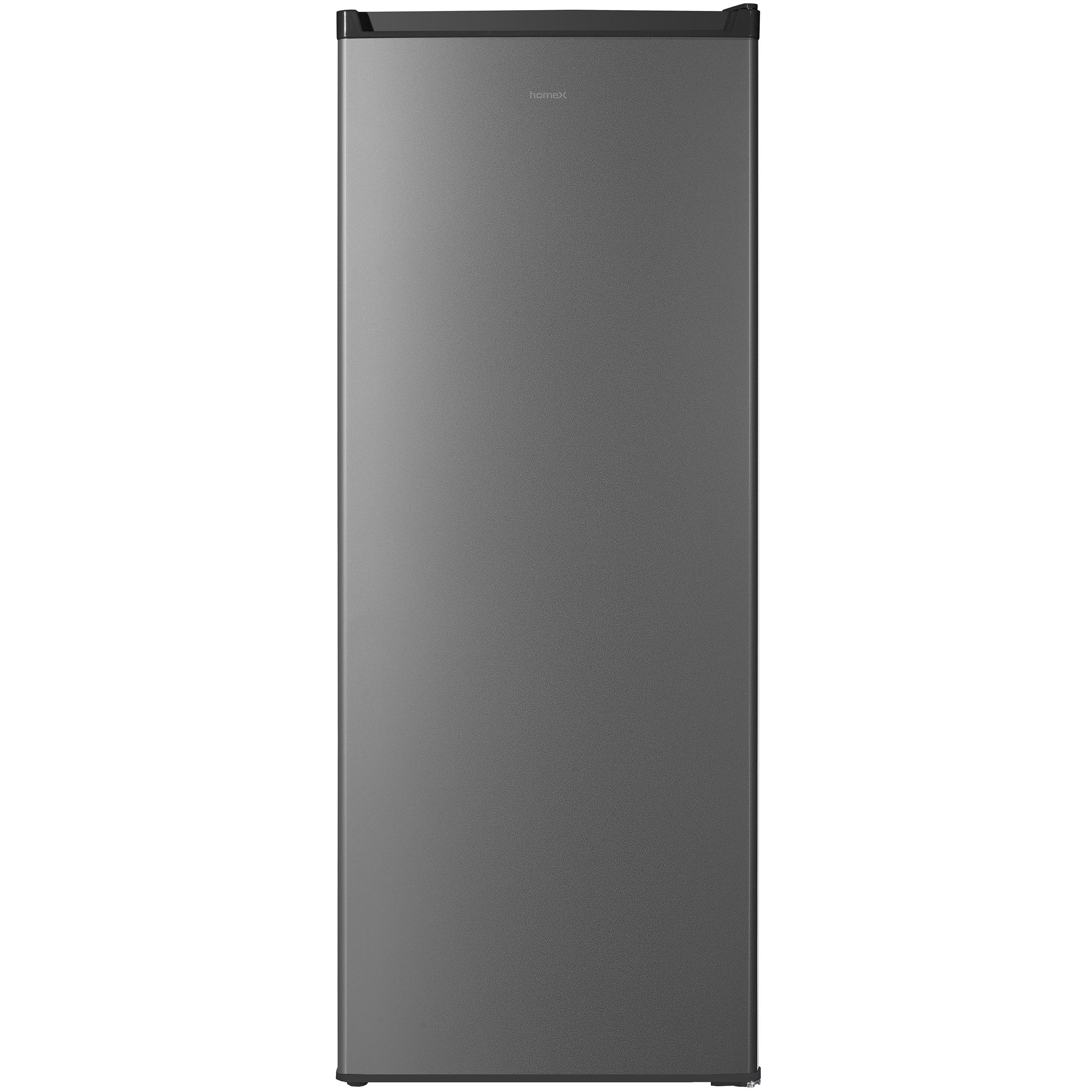 GEFRIERSCHRANK FS1682E-S groß - 168L Nutzinhalt, 4-Sterne Gefrieren, Freezer, leise 37 dB, silber - Silberfarben, Kunststoff/Metall (54.5/142.5/57.5cm) - homeX