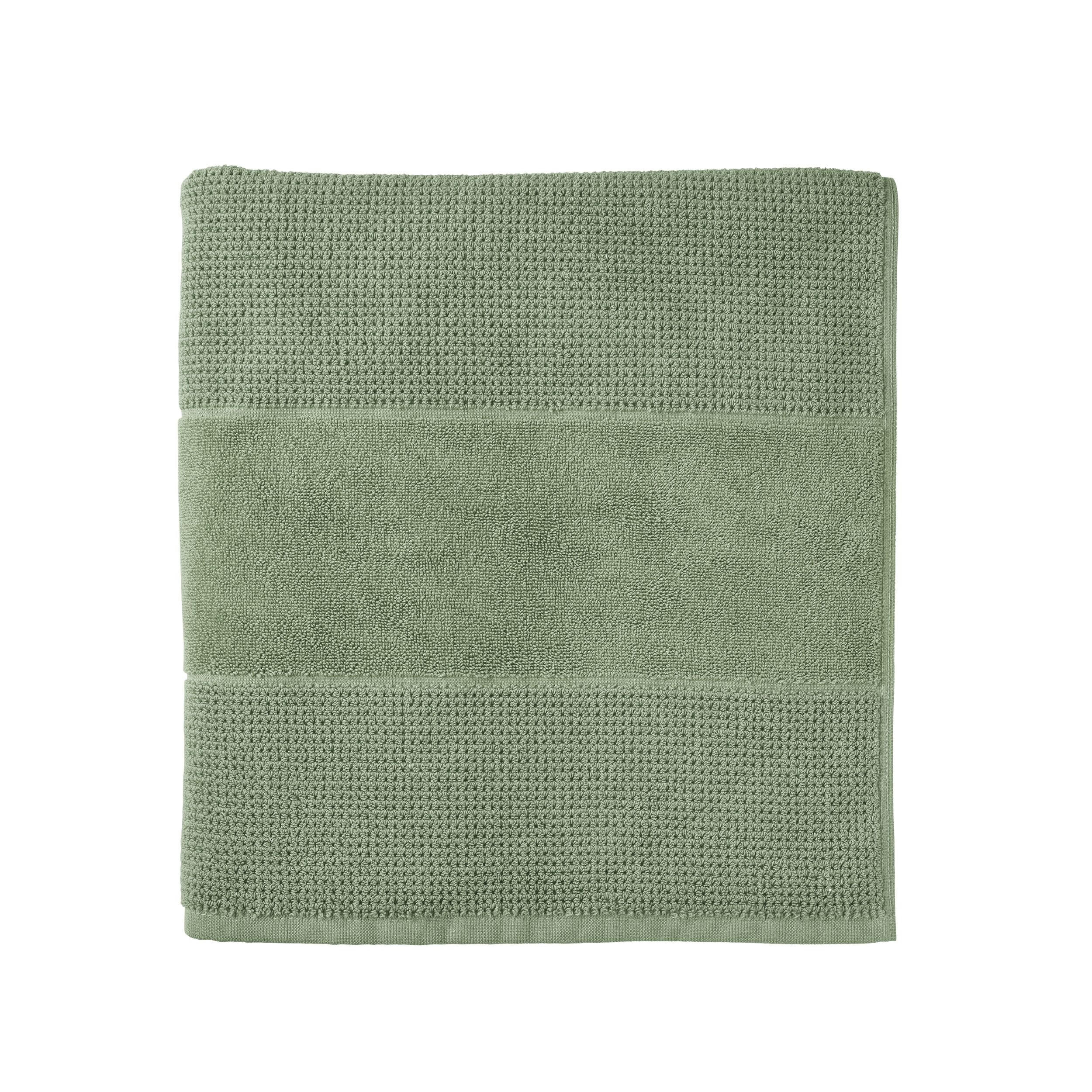 SAUNATUCH Turin - 75x200 cm - Grün - Grün, Textil (75/200cm) - SCHIESSER
