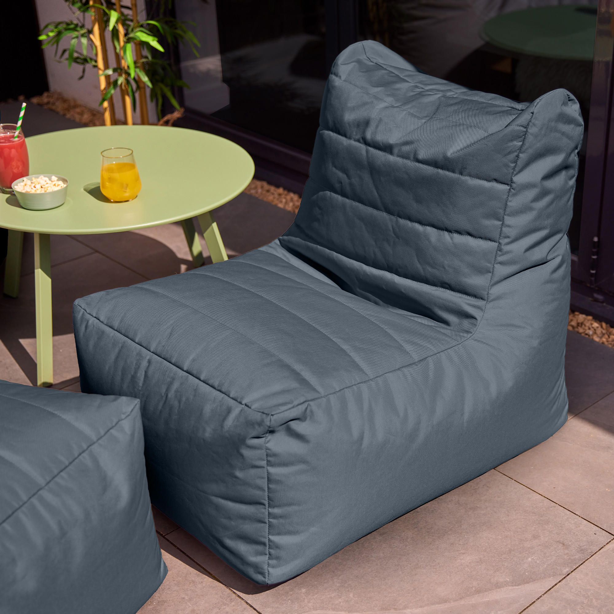 OUTDOORSITZSACK Sessel - Grau, Kunststoff (65/96cm)