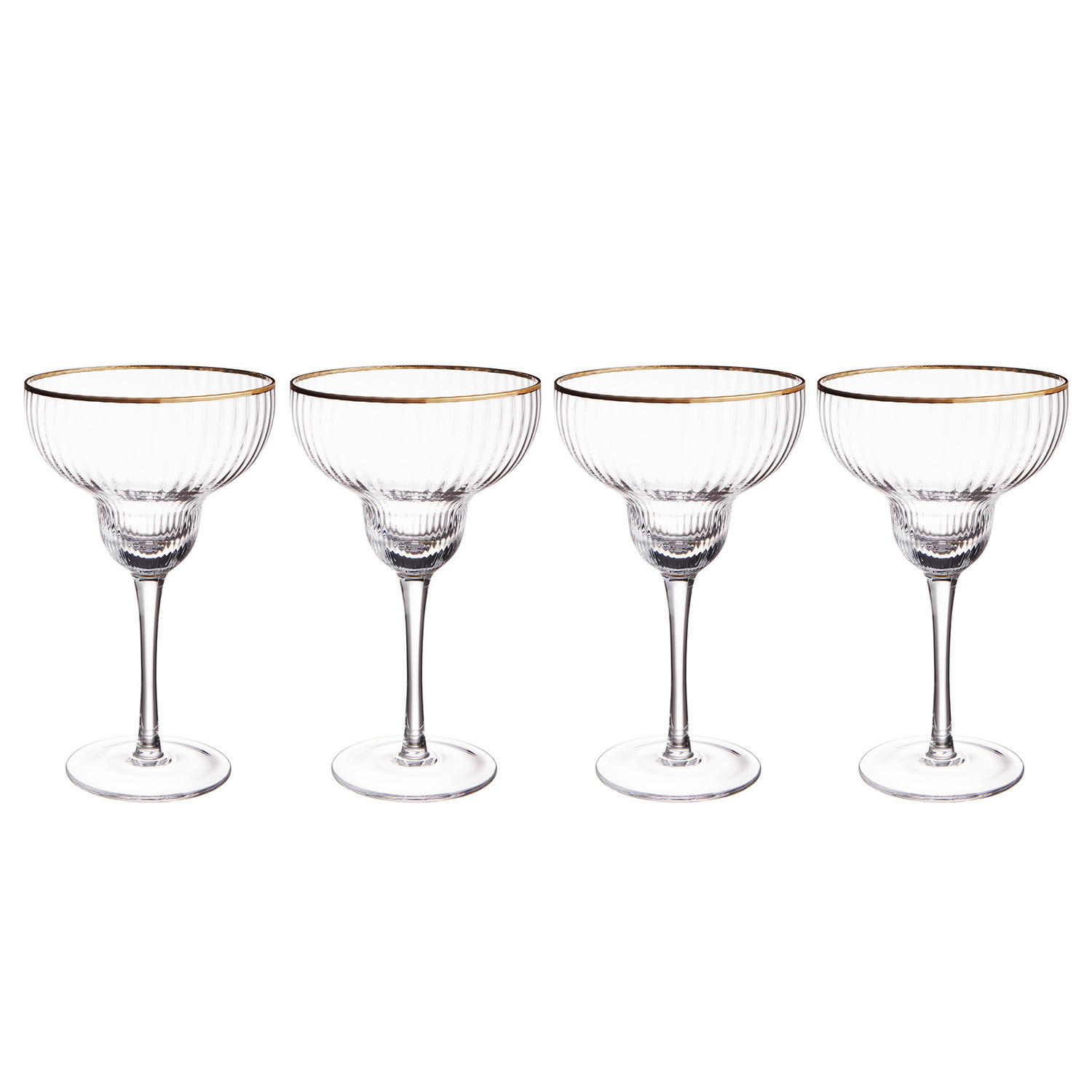 COSMOPOLITAN-GLÄSER (4er Set) Golden Twenties 350 ml - Transparent, Glas (0.35L) - Butlers