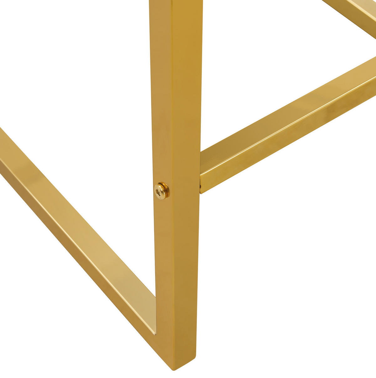 BARSTUHL 2er-Set 91,4 cm PU-Leder Black+Gold - Goldfarben, Metall (53.3/91.4/48.1cm) - Meubliv