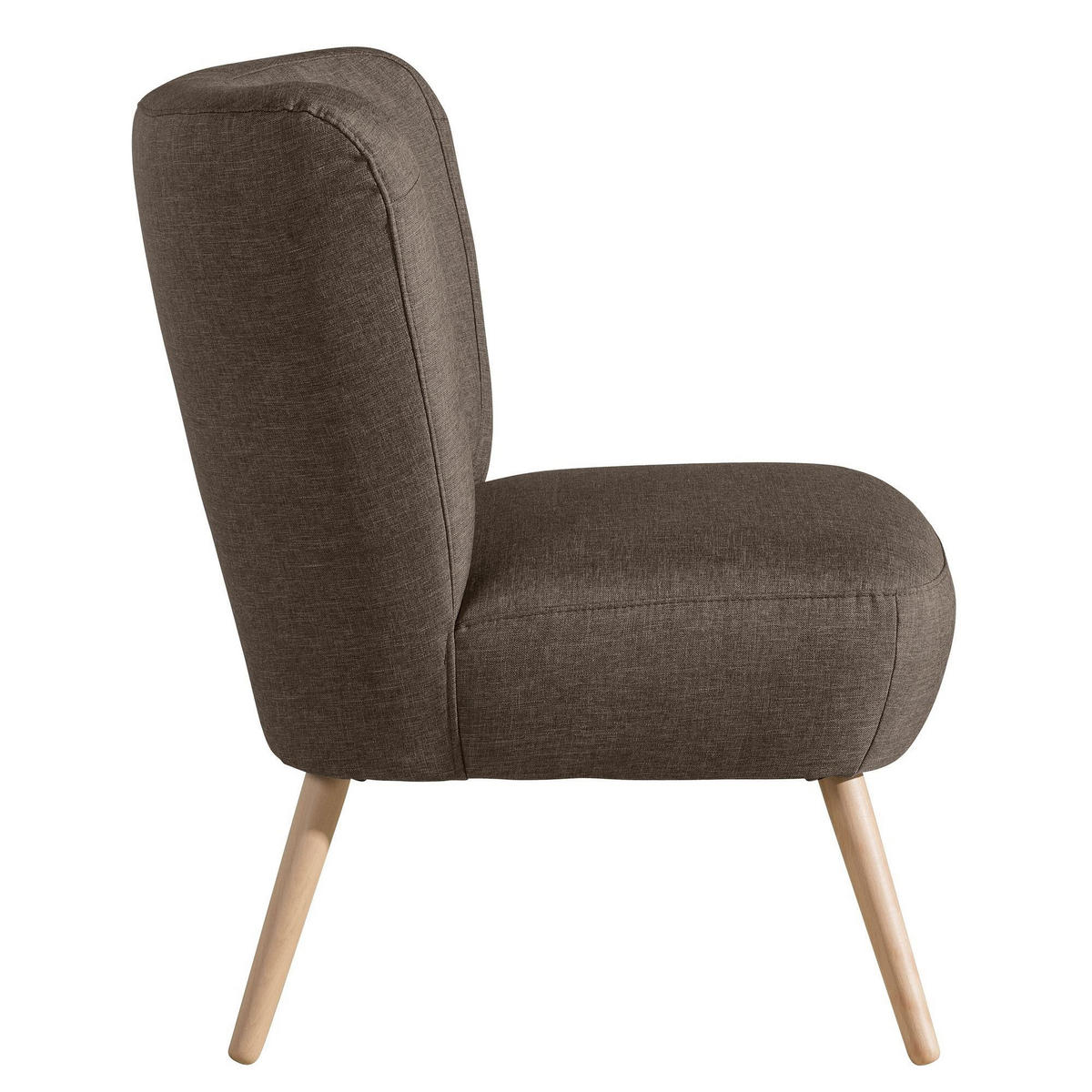 SESSEL Kassi Bezug Flachgewebe Buche natur / sahara - Gelb, Kunststoff (69/80/68cm) - 58aufmkessel