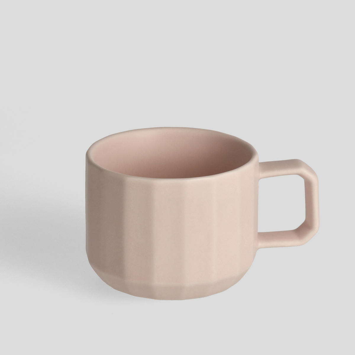 BECHER Fasset - Hellrosa, Keramik (0.3L) - home&you