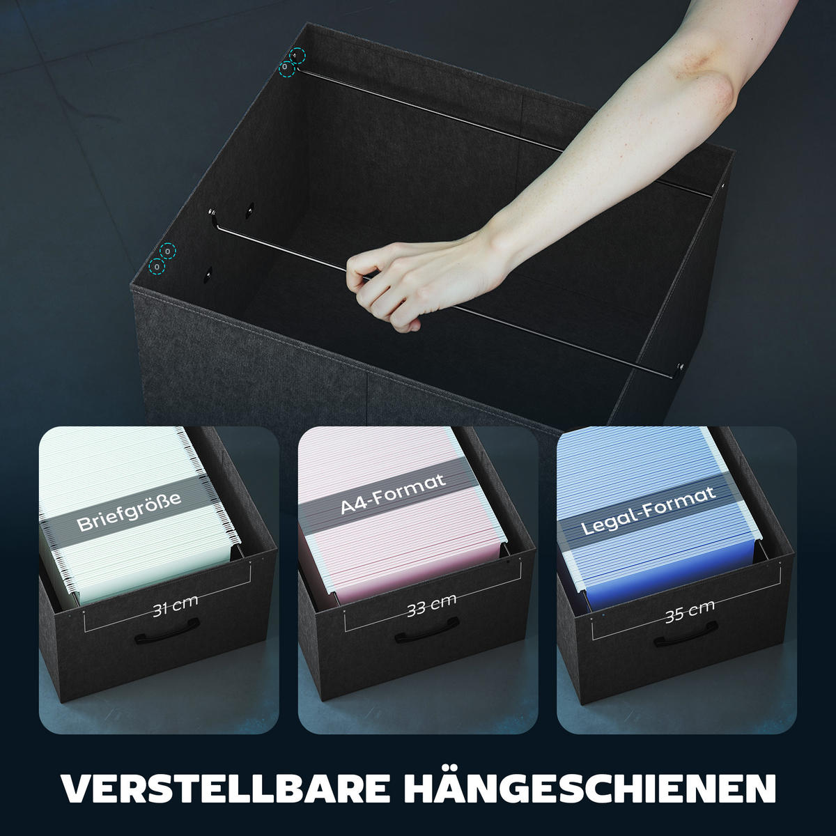 GAMING Tisch L-förmiger 165 x 80 cm Schreibtisch mit LED & Steckdosen 2 Schublad - Schwarz, Holzwerkstoff/Textil (165/80/91.5cm) - HOMCOM