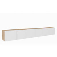 TV-SCHRANK Weiß LION 300 Geschlossen - Weiß, Holzwerkstoff (300/41/40cm) - Sepro Meble
