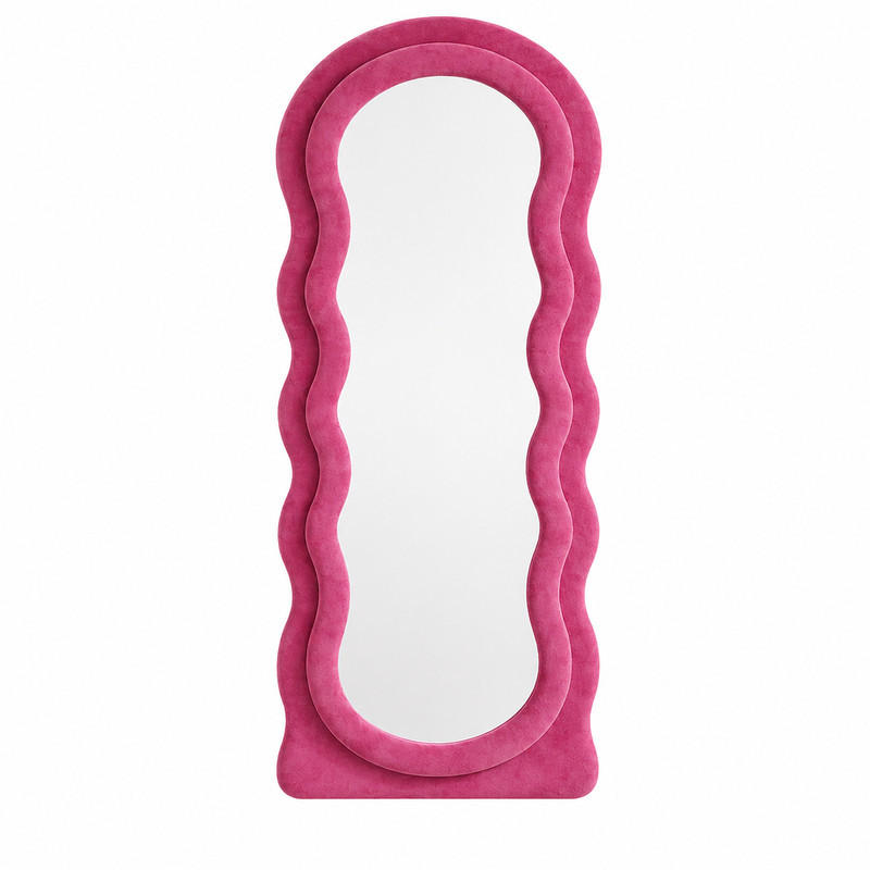 GANZKÖRPERSPIEGEL Rosa 160cm - Pink, Holz (5/160/60cm) - Nettlife
