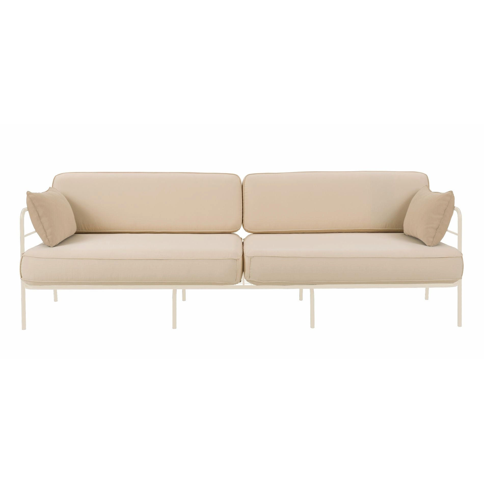 GARTEN-SOFA Preggel Beige/Creme - Beige, Textil (228/80/71cm) - Selsey