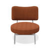 SESSEL Bouclé-Stoff 60cm - Dunkelorange/Terra cotta, Textil (60/70/71cm) - Sia Home