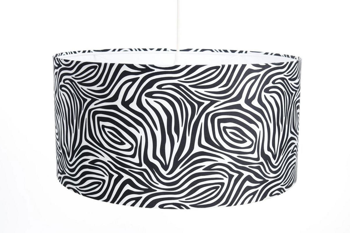 HÄNGELEUCHTE Schwarz 60/30 cm - Schwarz/Weiß, Kunststoff (60/0.8/30cm) - ONZENO