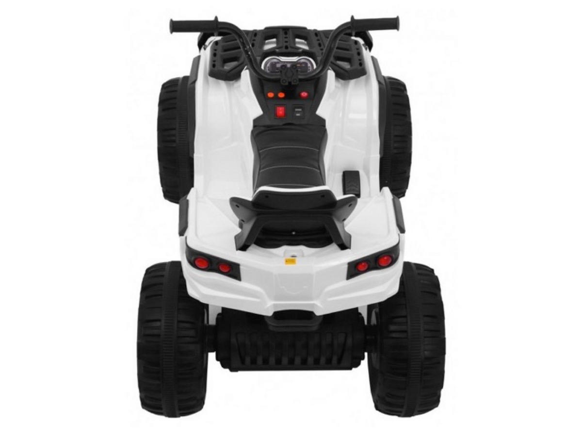KINDER ELEKTROQUAD Go-Kart weiß - Weiß, Kunststoff (109/65/41cm) - TPFLiving