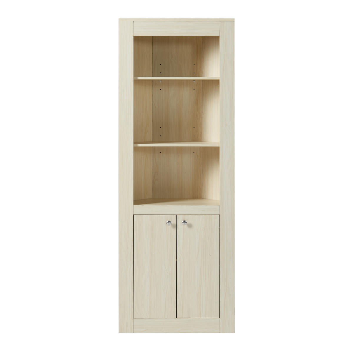 ECKSCHRANK Eura - Eichefarben, Holzwerkstoff (62/170/30cm) - [en.casa]