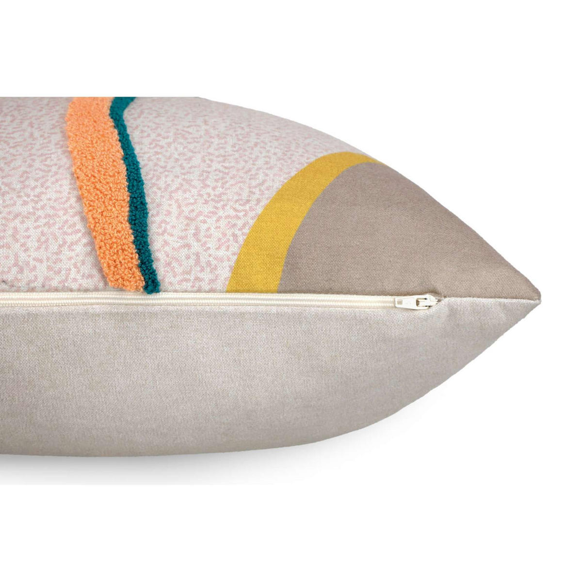 KISSENHÜLLE E-BEA 45/45 cm  - Beige/Orange, Design, Textil (45/45cm) - Esprit