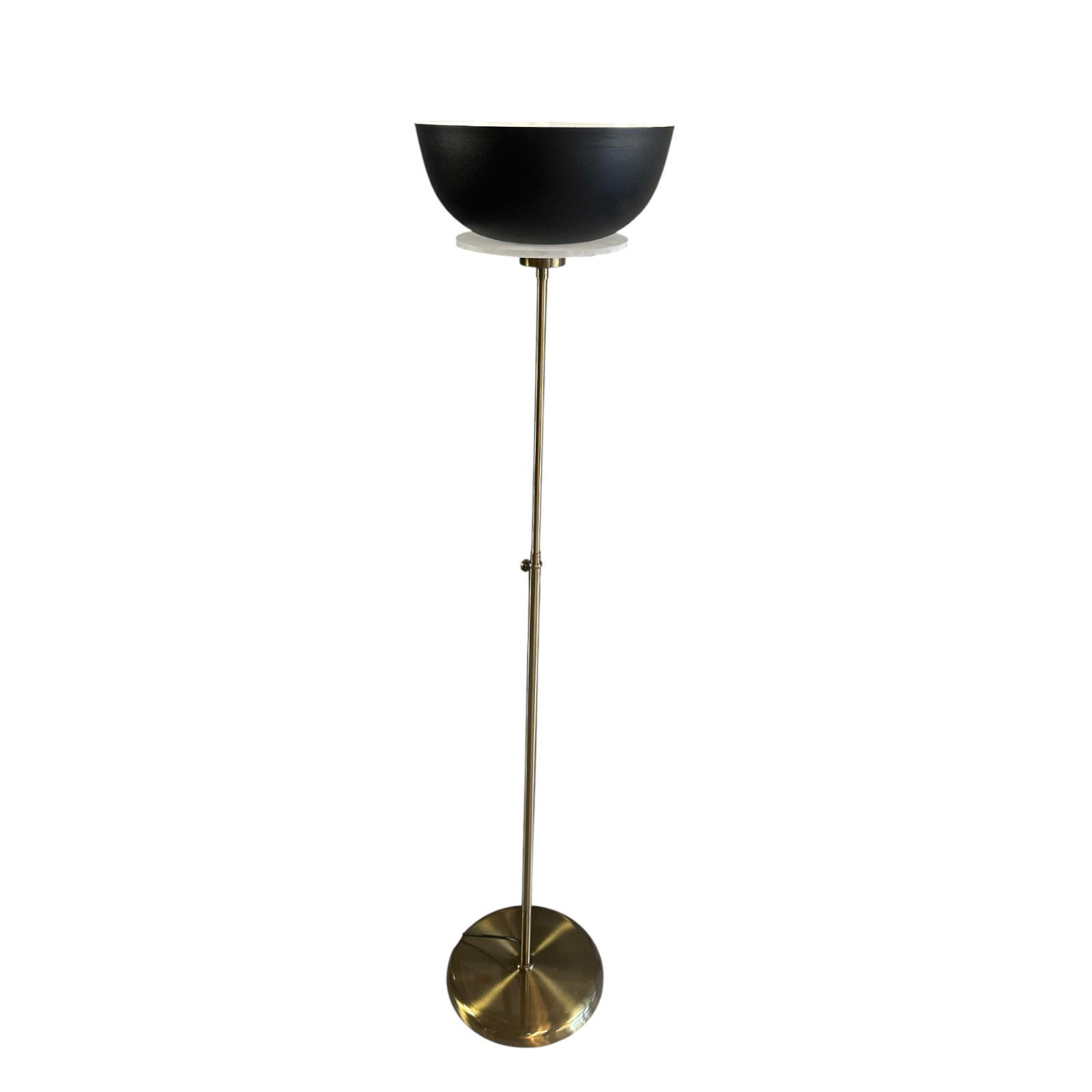 STEHLAMPE Kelan 160 Cm - Schwarz, Metall (30/30/160cm) - Bamyum