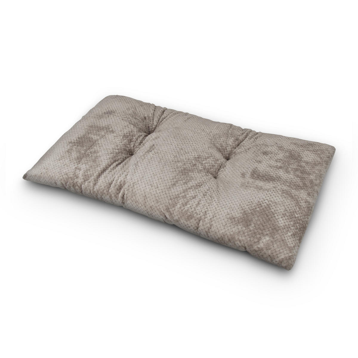 SITZKISSEN Cashmere-Touch 70x120cm Taupe - Taupe, Kunststoff/Textil (120/70/15cm)